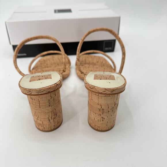 DOLCE VITA New in Box Noles Strappy Heel in Natural Cork // 11 - Picture 6 of 15